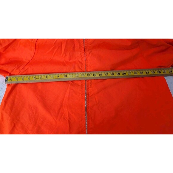 Vintage 1960s Bullseye Bill Mens XL Fluorescent Hunting Jacket Water Resistant - Picture 6 of 9